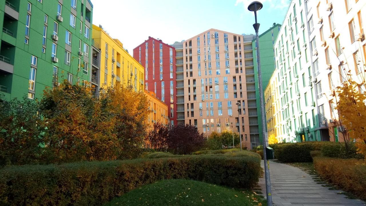Georgeous Bright Studio In A Bright Residential Complex Comfort Town Кт-08 Kiev Dış mekan fotoğraf