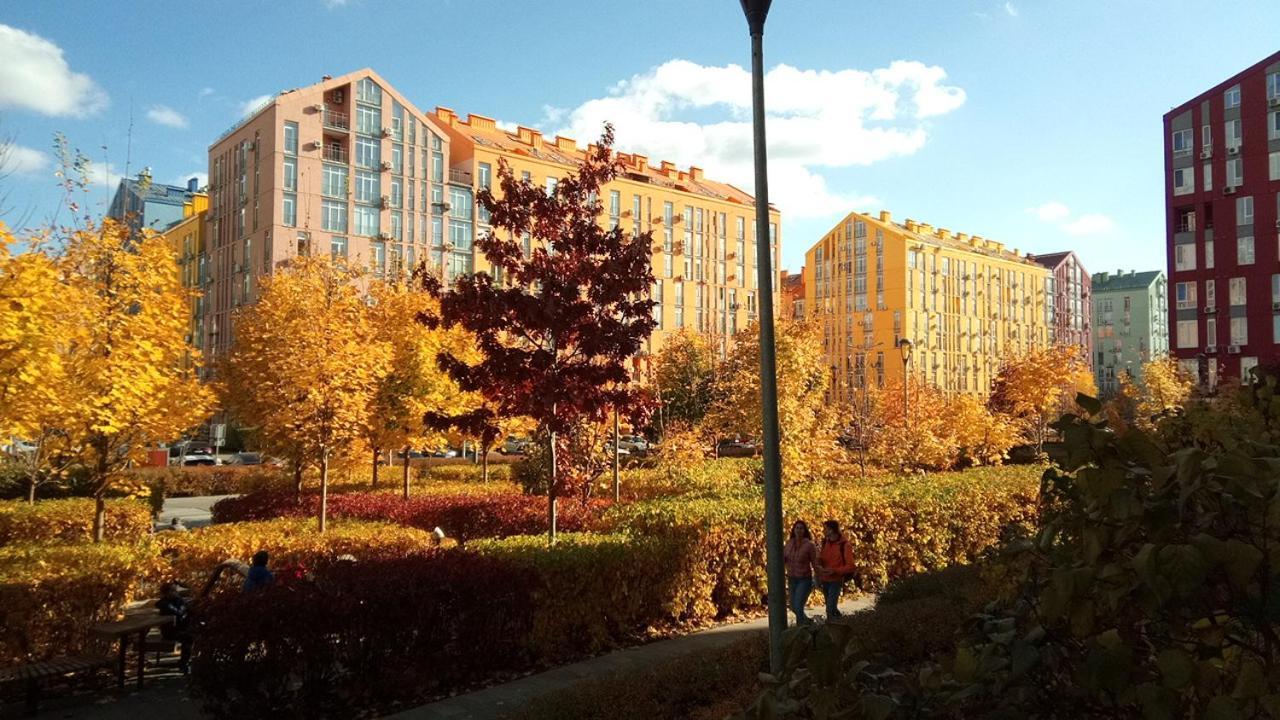 Georgeous Bright Studio In A Bright Residential Complex Comfort Town Кт-08 Kiev Dış mekan fotoğraf